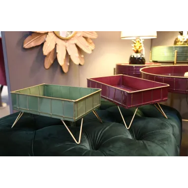 S/TASCHE GLAM Bordeaux 32x21,5x15,5 cm MIN 2